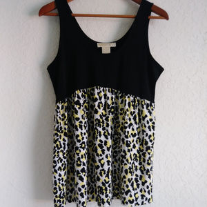 Michael Kors Cheetah Print Tank Top Size Large